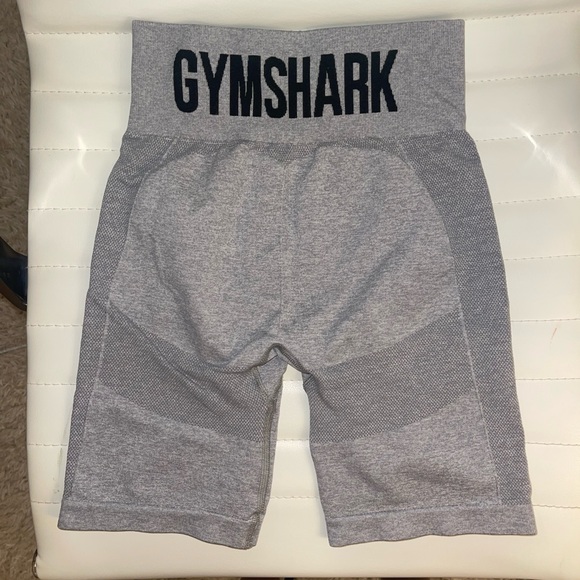 Gymshark flex biker shorts, grey, size S - Picture 1 of 3